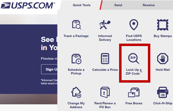 Update Customer's Address Zip Code, using the "plus-four code" - How To Find Full Zip Code Plus 4